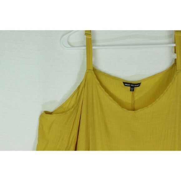 Unique Spectrum Top 3X Womens Pom-Pom Crinkle Gauze Plus Size - Picture 6 of 12